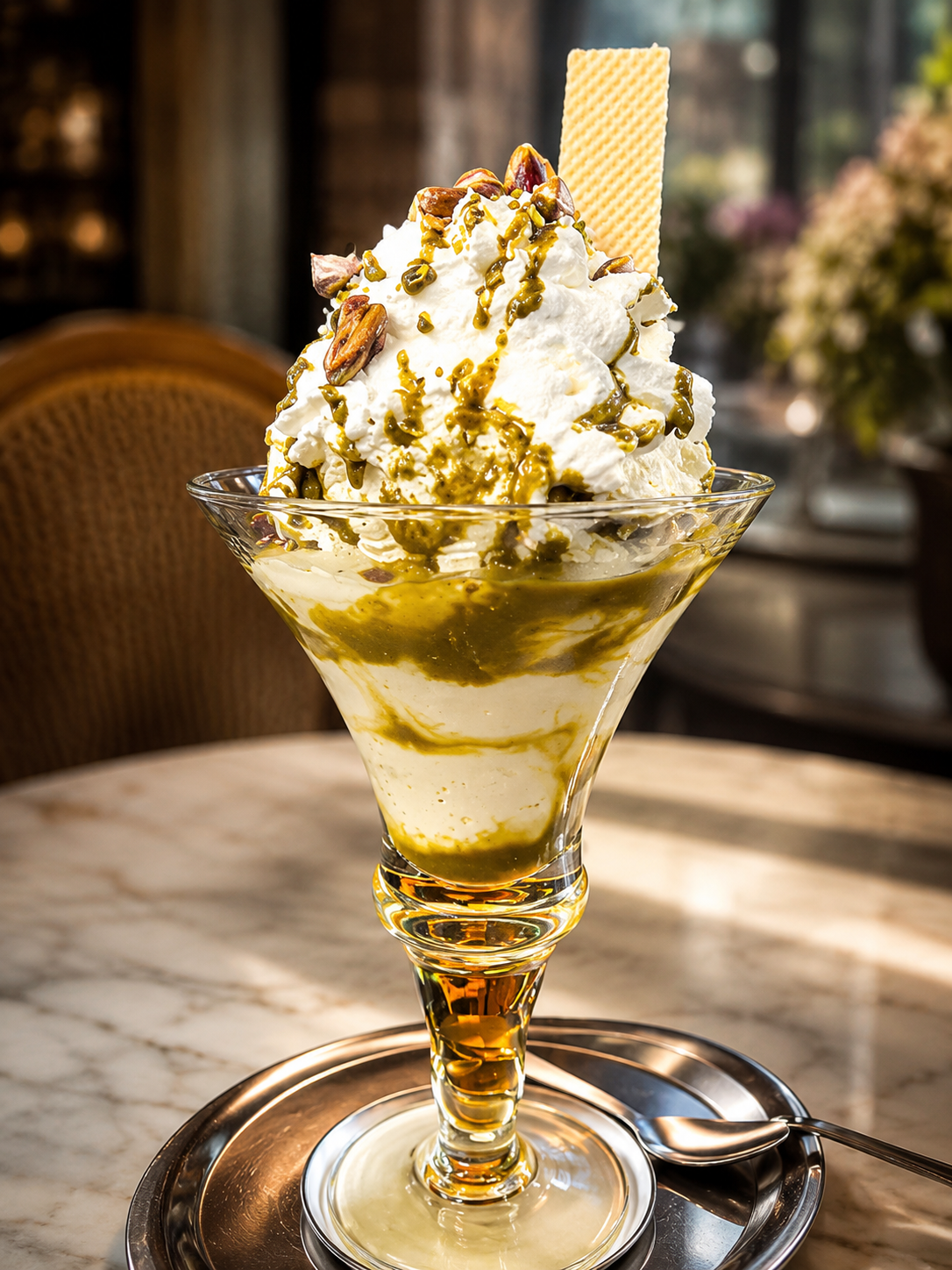 Pistazien Becher